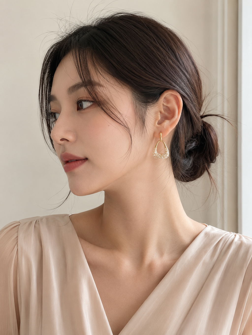 Crystal Teardrop Studs