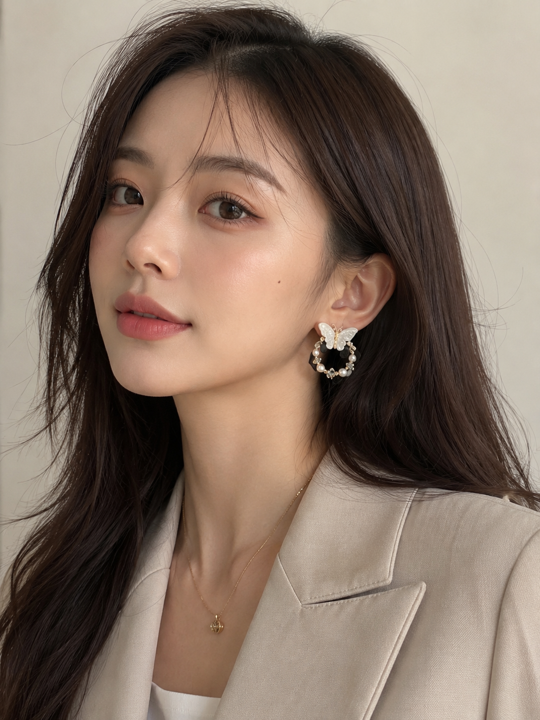 Moonlight Butterfly Earrings
