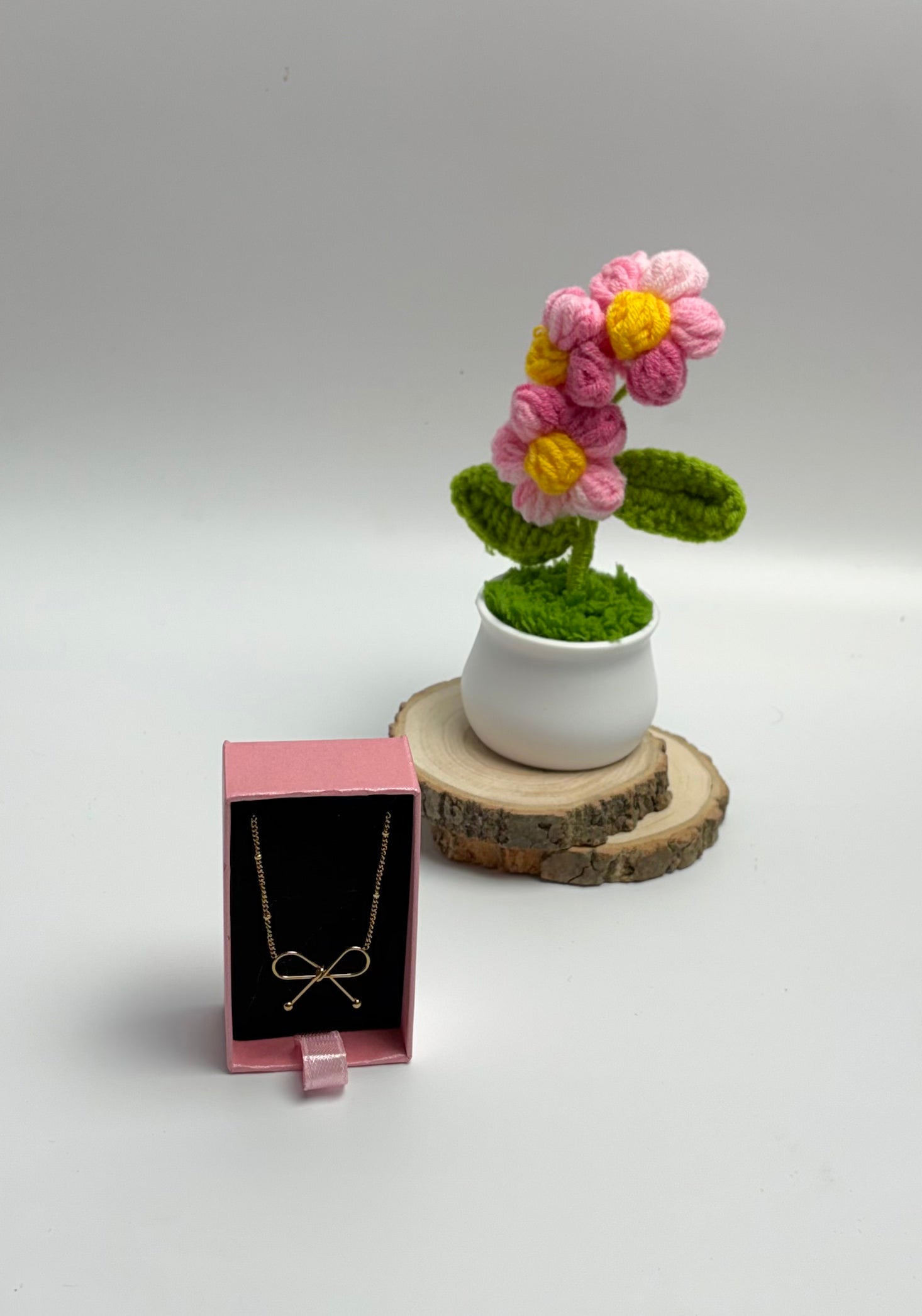 Belle Bow Necklace