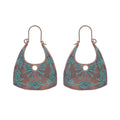 Turquoise Sunburst Earrings