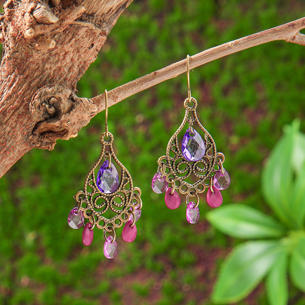 Violet Reverie Earrings
