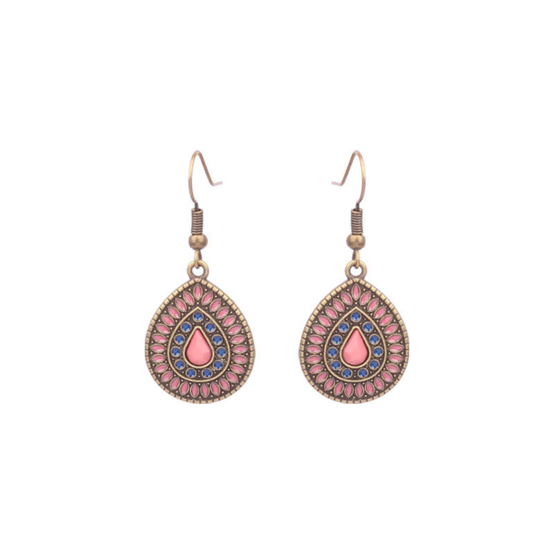 Blush Teardrop Earrings