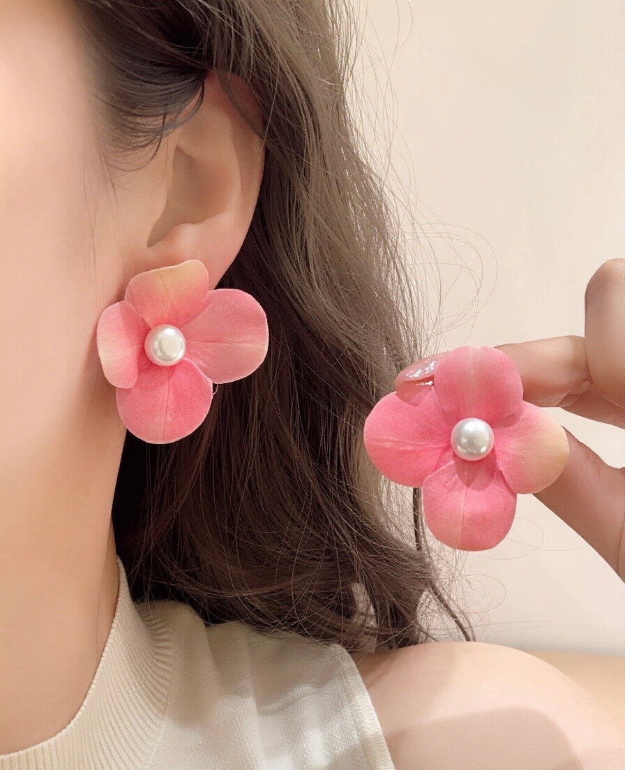 Blush Blossom Studs