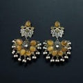 Marigold Bloom Jhumkas